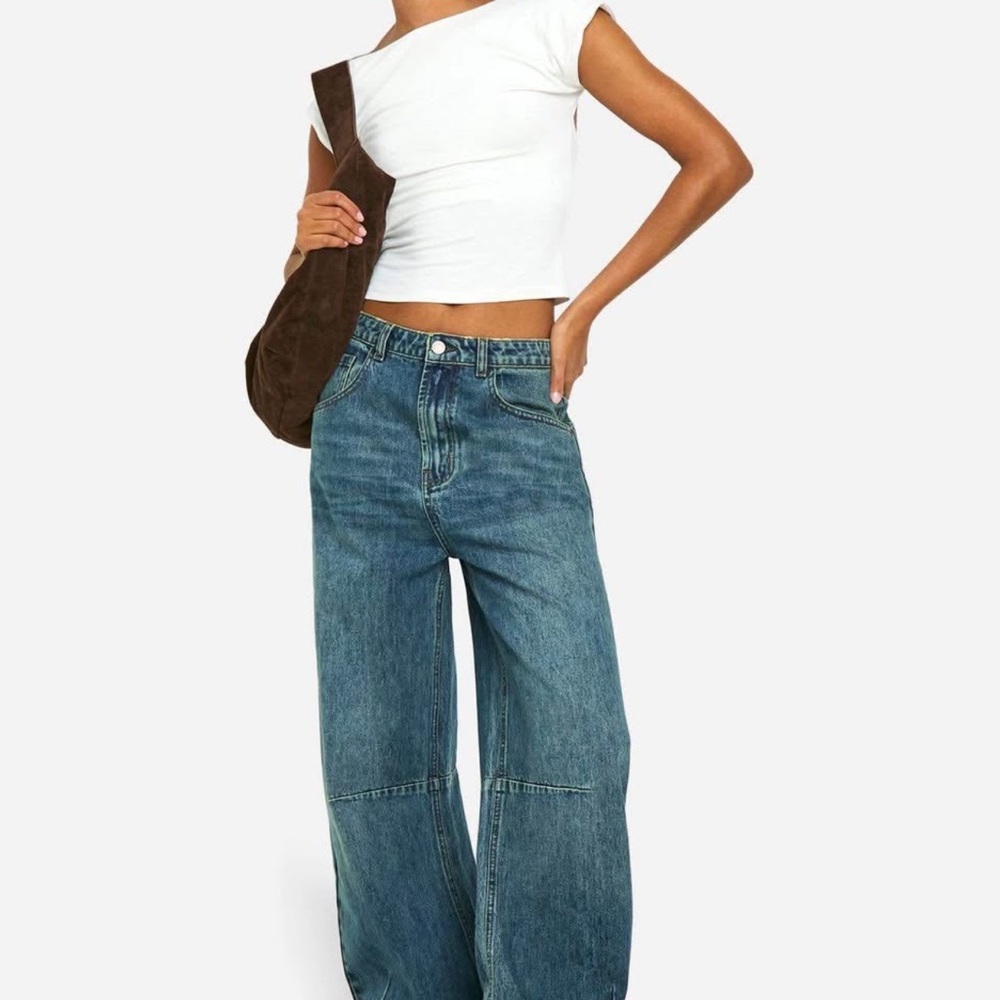 Boohoo Denim Flare Jeans